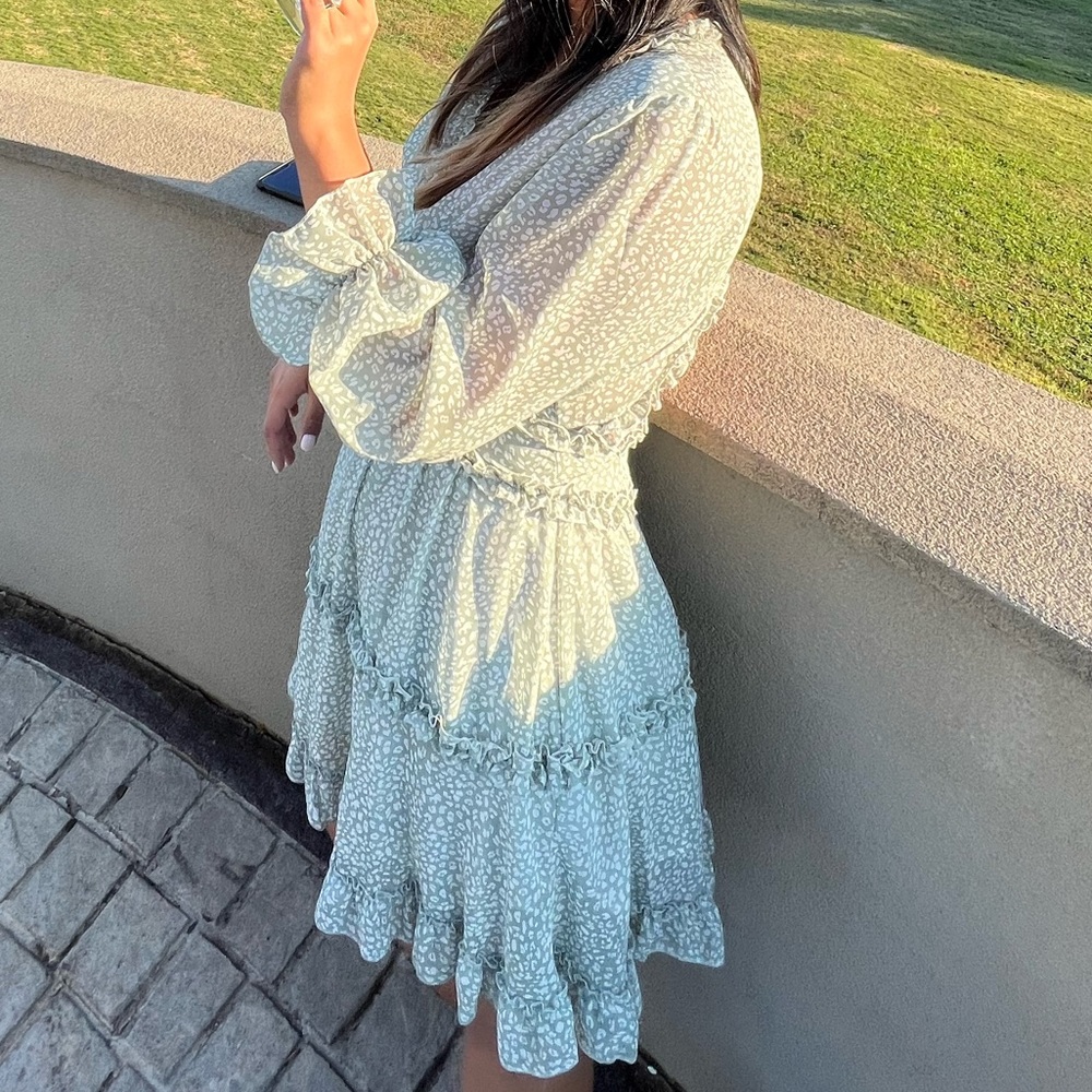 Amazon Ruffle Dress - Picture 3 of 3